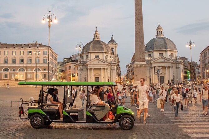 Rome Golf Cart Tour: Explore Landmarks & Taste Local Gelato - The short on-foot stroll, then Pincio for sweeping views