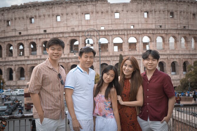 Rome Golf Cart Tour & Professional photoshoot - Colosseum area viewing: fast access without committing to a full visit