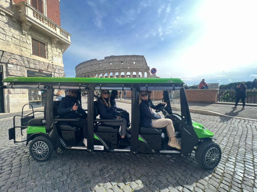 Rome: Golf Cart Tour with Artisanal Gelato Tasting - Piazza Navona at the end, and how to use it after the tour