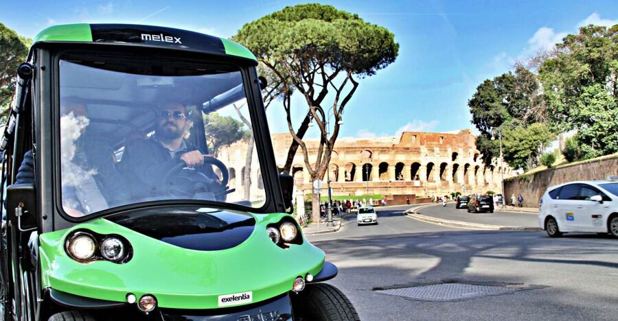 Rome: Golf Cart Tour with Artisanal Gelato Tasting - Meeting at Via del Fagutale 2, and how the tour runs in real life