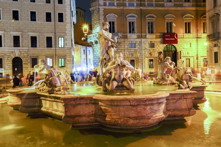 Rome: Guided City Center Evening Sightseeing Walking Tour - Trevi Fountain by Night, the Coin Toss Meets the Real Scale