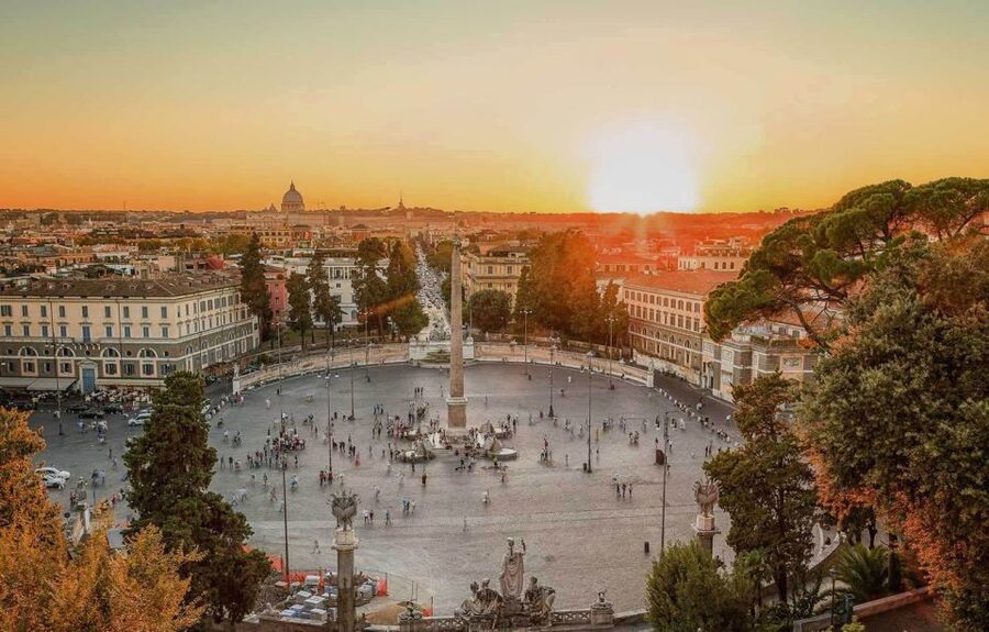Rome: Guided City Center Evening Sightseeing Walking Tour - Piazza del Popolo Start Point, the Meeting Moment That Matters
