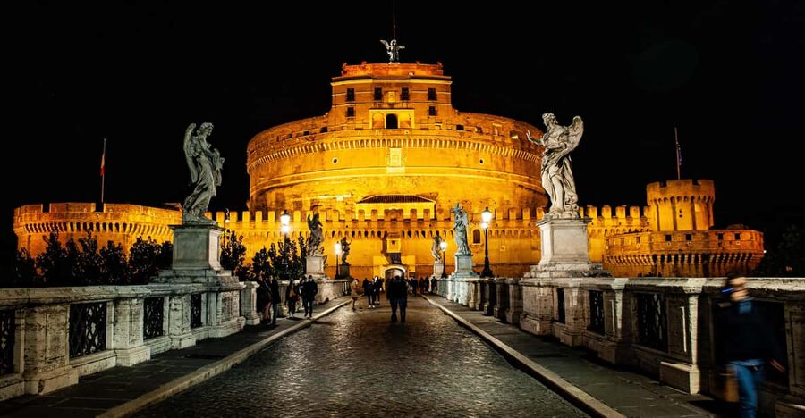 Rome: Guided Haunted Rome Ghost Tour with Dowsing Rods - Via Giulia and the Brotherhood of Mercy angle that adds a sharper edge