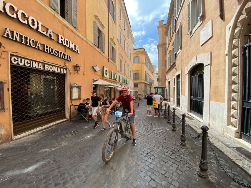 Rome :guided night e-bike tour with typical ice-cream - Key highlights at a glance