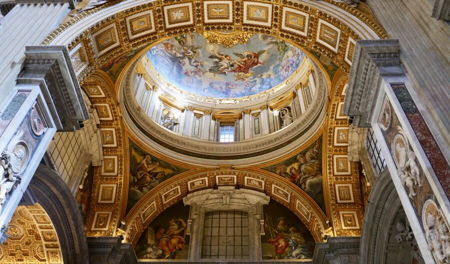 Rome: Guided Tour of St. Peter's Basilica with Dome Climb - Dome mosaics up close: the interior view is the hidden payoff
