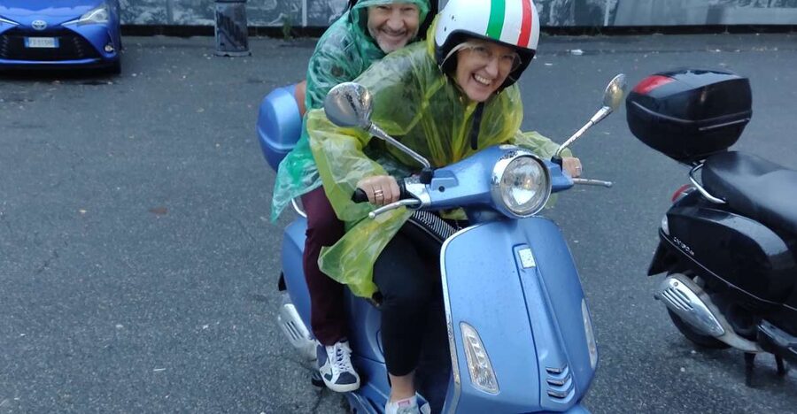 Rome: Guided Vespa City Tour - Helmet Rules and Passenger-Only Ride Setup