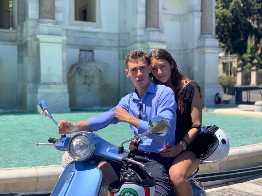 Rome: Guided Vespa City Tour - Spanish Steps and Trevi Fountain, Plus the Rome Between Them