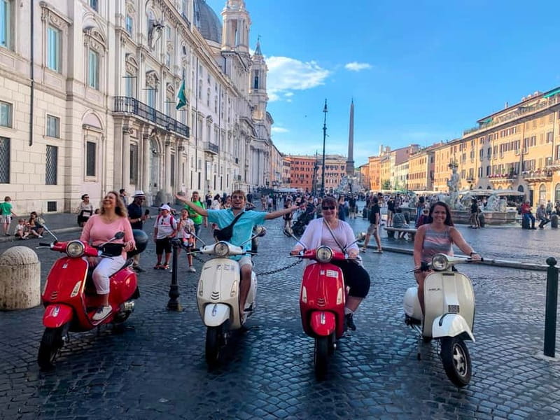 Rome: Guided Vespa Tour with Self-Drive or as a Passenger - Colosseum to Quirinale: seeing Rome’s power center from the street