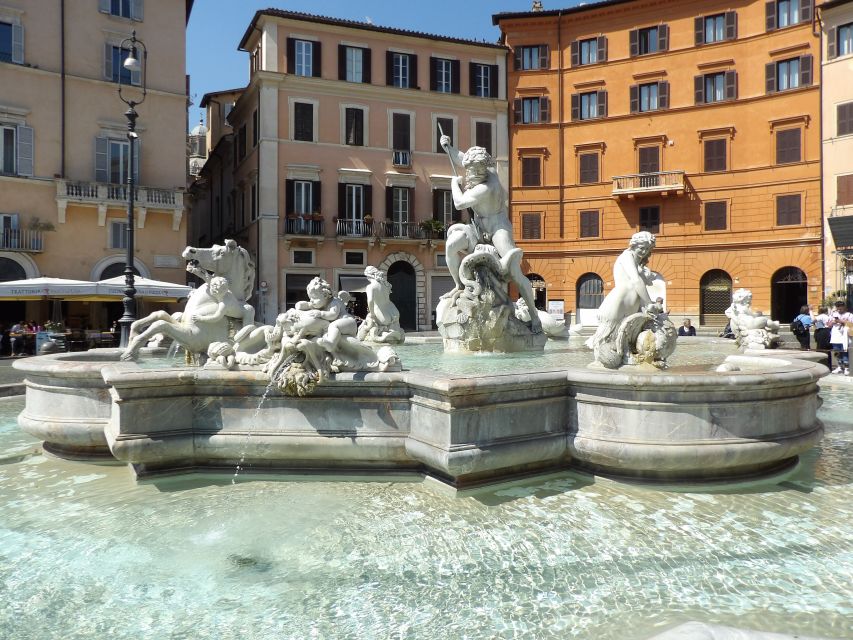 Rome: Guided Walking Tour and River Boat Ride - Via dei Coronari to Navona: artists’ strip, then Bernini’s Four Rivers