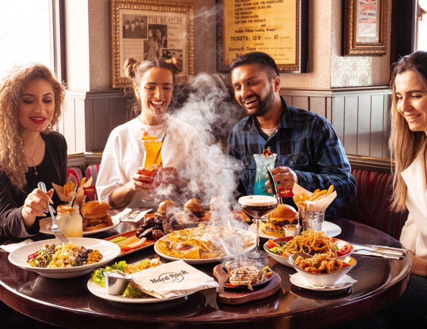 Rome: Hard Rock Cafe Experience - What food you actually end up eating, and how to choose