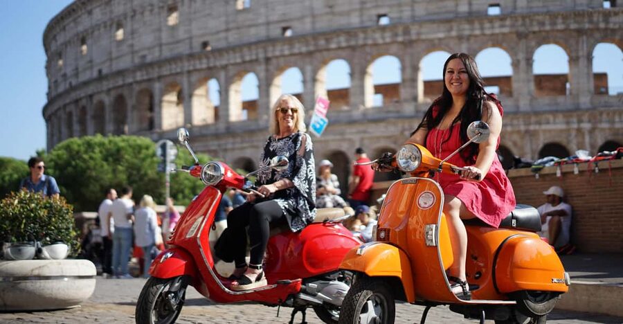 Rome: Hidden Gems Guided Vespa Tour with Photos - Giardino degli Aranci and Terrazza del Gianicolo Views That Make the Ride Worth It