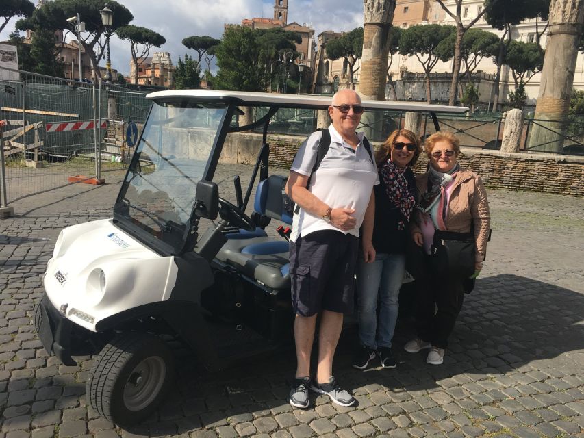 Rome: Highlights and Hidden Sights Golf Cart Tour - The major landmarks: Pantheon, Trevi Fountain, and Spanish Steps