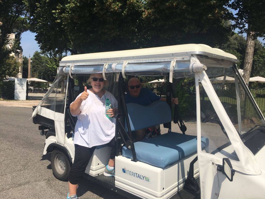 Rome: Highlights and Hidden Sights Golf Cart Tour - Who should book this Rome highlights golf cart tour?