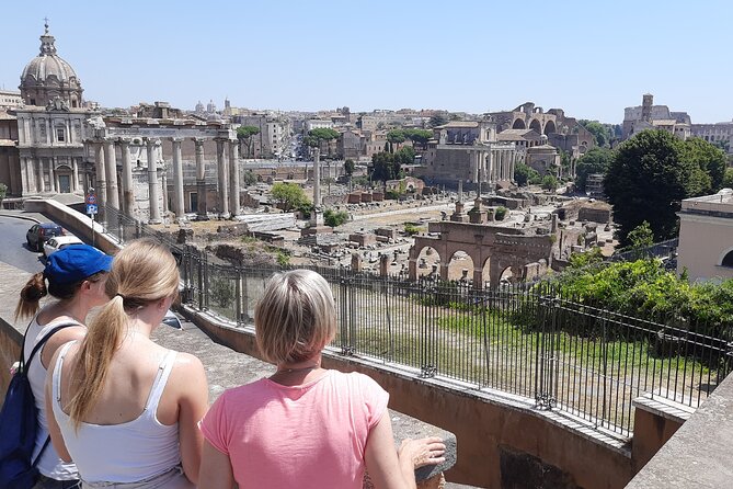 Rome Highlights By Electric Bicycle Private Tour - Piazza Venezia and the Forum: where Rome feels political
