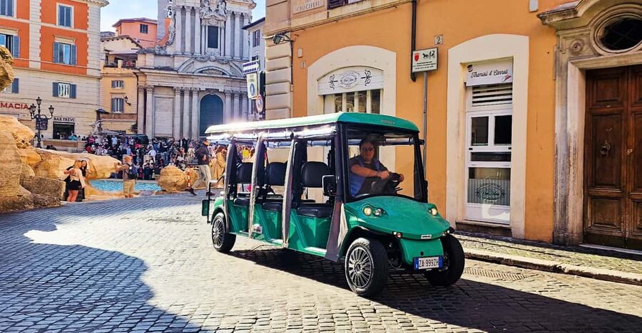 Rome: Highlights Tour by Golf Cart - Piazza di Spagna and the Spanish Steps, Quick Stop Energy with Great Results