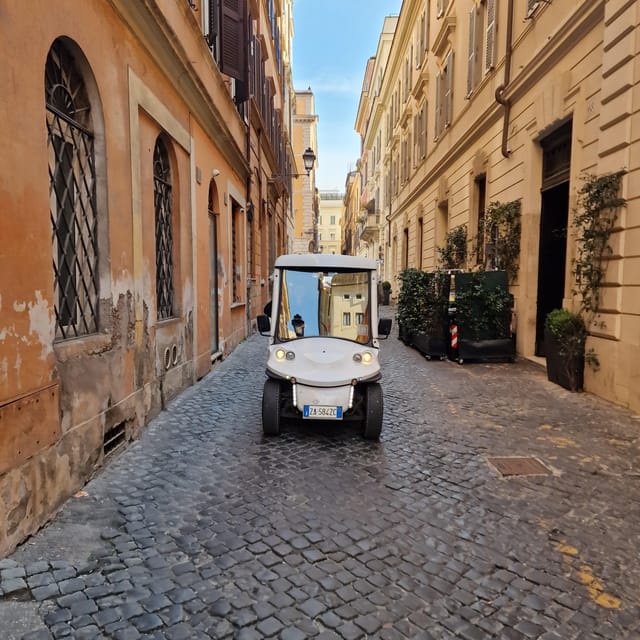 Rome: Highlights Tour by Golf Cart - Via Condotti and the Roman Shopping Glow You Don’t Need to Budget For