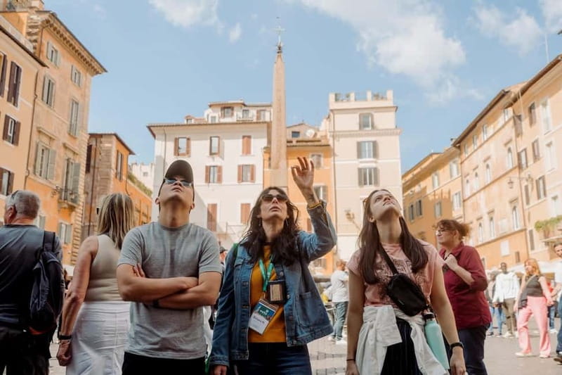 Rome: Highlights Tour with Pantheon & Trevi Fountain - Meeting Under the Brazilian Flag, Then Getting Oriented at Piazza Navona