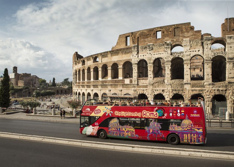 Rome: Hop-On Hop-Off Bus, Roman Forum & Colosseum Tour - Redeeming Your Voucher at City Sightseeing Stops