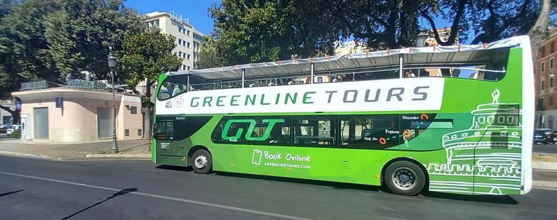 Rome:Hop-On Hop-Off Panoramic Open Bus Ticket 3 Circuits x 1 - Key highlights to know before you board