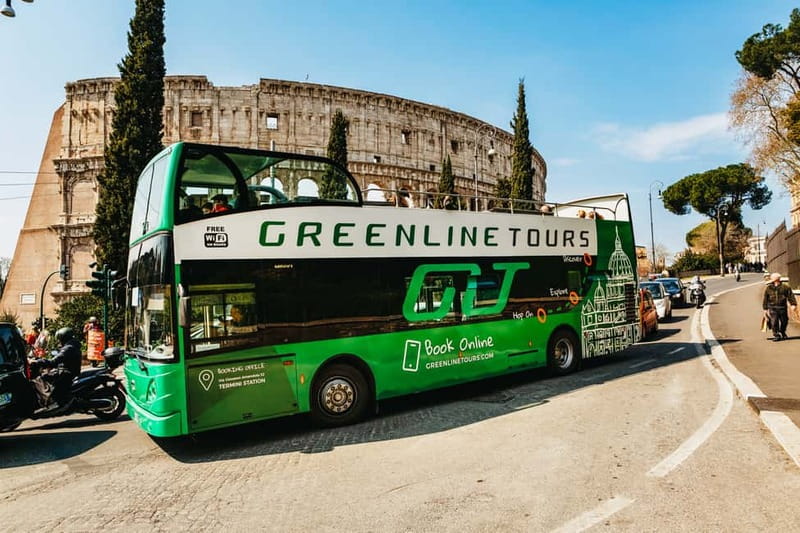 Rome:Hop-On Hop-Off Panoramic Open Bus Ticket 3 Circuits x 1 - Stop-by-stop: what’s worth getting off for (and what to watch from the bus)