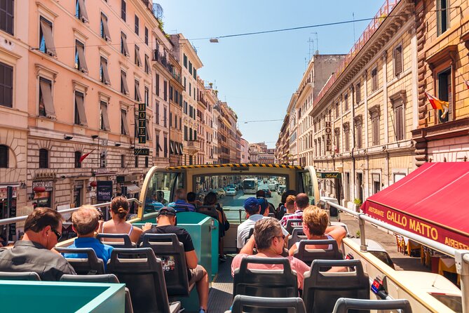Rome Hop-On Hop-Off Sightseeing Bus Tour - Audio commentary in English: great when it matches, frustrating when it doesn’t
