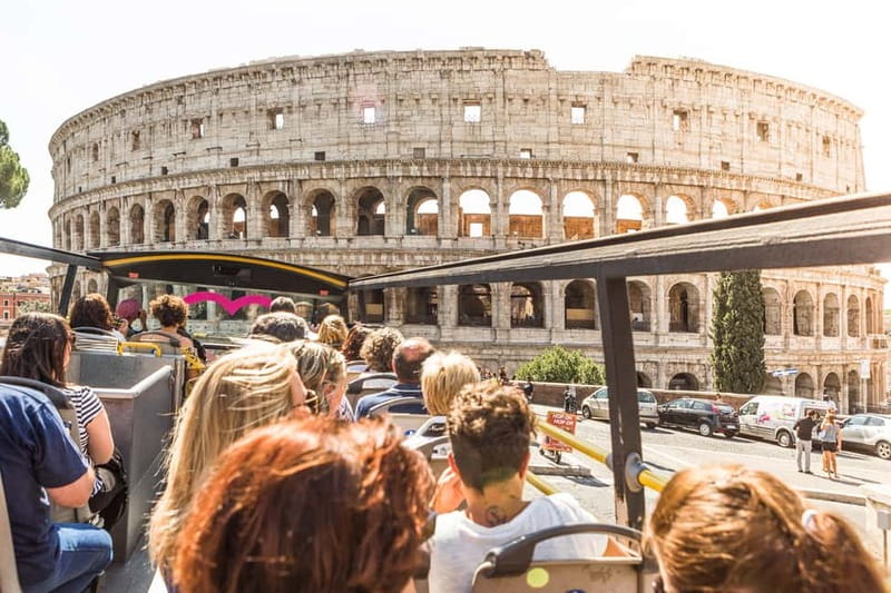 Rome: Hop-on Hop-off Sightseeing Bus Tour with Audioguide - Key things to know before you ride