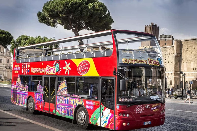 Rome Hop On Hop Off Tour from Civitavecchia by Train - Getting the Colosseum, Vatican, and Piazza di Spagna into one day
