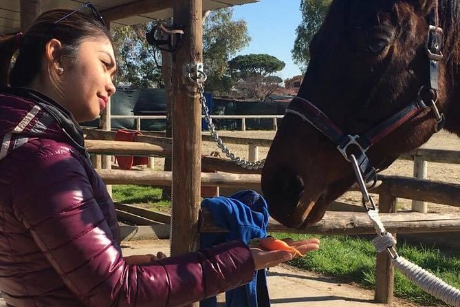 Rome : Horseback Riding with meals and wine included - First step: getting out of the city and into Cavalieri di Gaia