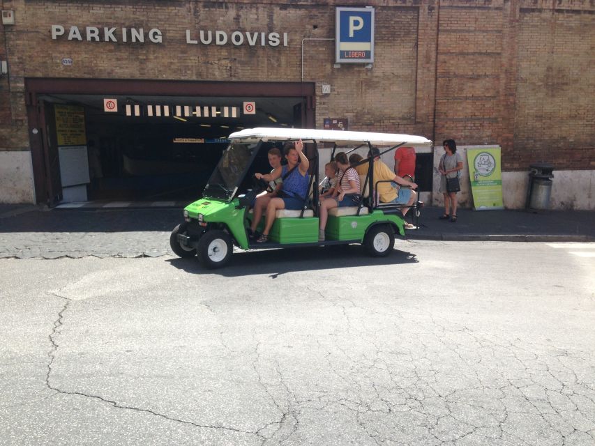 Rome: Imperial City Tour by Golf Cart with Optional Transfer - Key highlights to know before you book