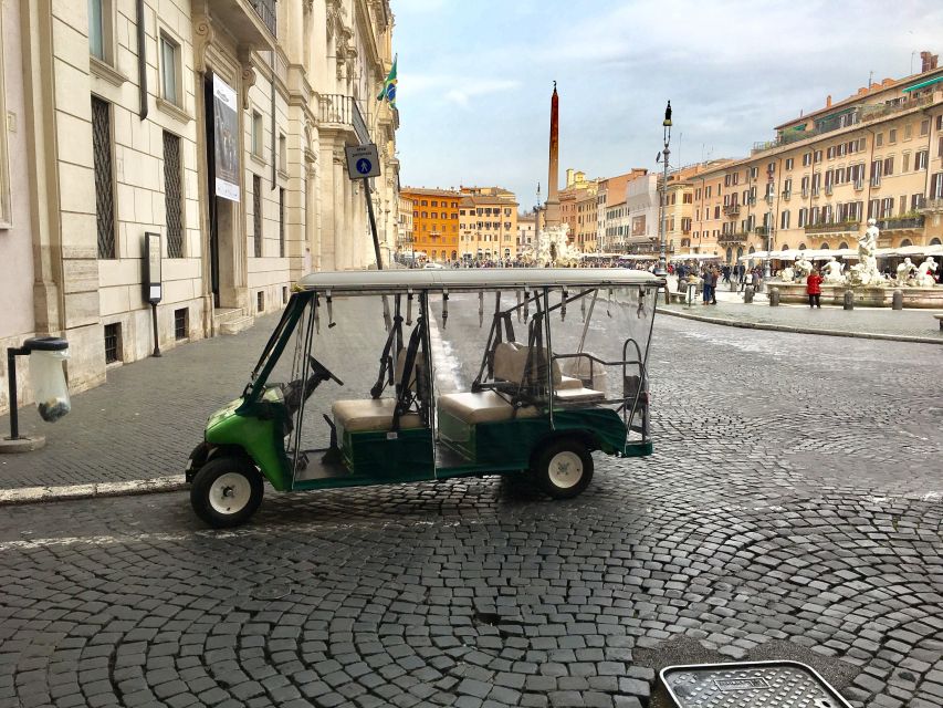 Rome: Imperial City Tour by Golf Cart with Optional Transfer - Corso, Condotti, and the Spanish Steps: elegance plus real-world pacing
