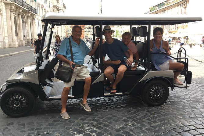 Rome in Golf Cart 4 Hours History & have Fun - Via Giulia and Circus Maximus, quieter Rome between big landmarks