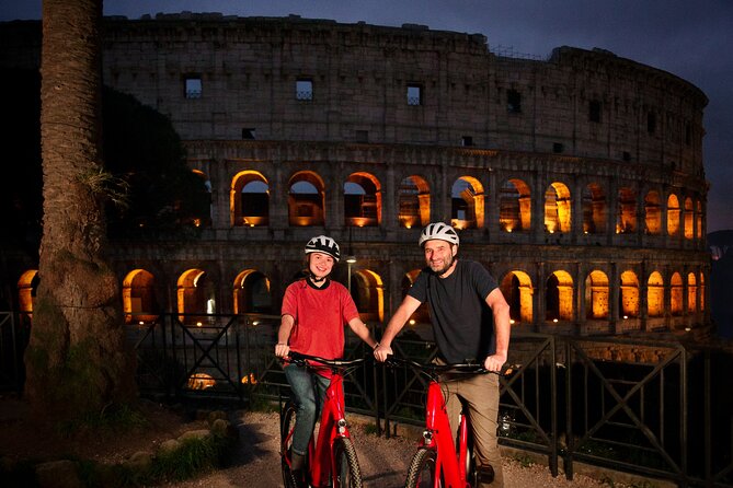 Rome in the Evening Cannondale EBike Tour with optional Dinner - Rome at night works: the e-bike advantage