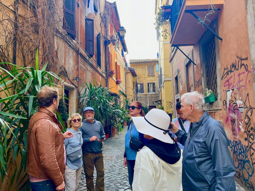 Rome: Jewish Ghetto and Trastevere Tour - Jewish Ghetto streets: resilience, regulation, and everyday life