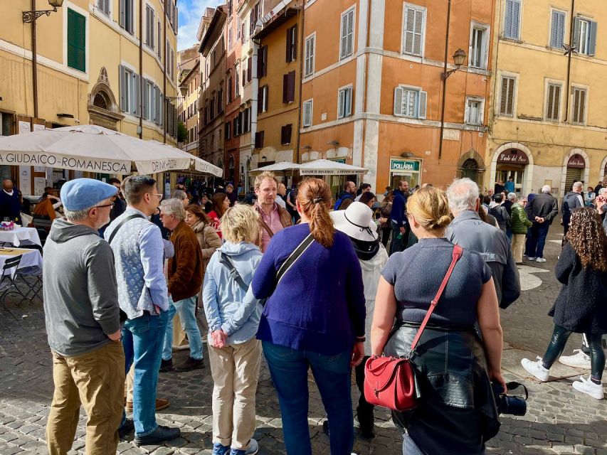 Rome: Jewish Ghetto and Trastevere Tour - Piazza Mattei: a breather that still keeps the story moving