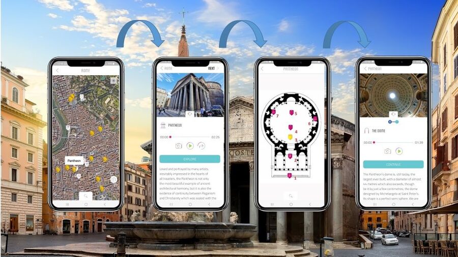 Rome: Monuments Audio Guide with Pantheon, no entry ticket - Trevi Fountain and the rest of the loop: Piazza del Popolo, Piazza Navona, and more