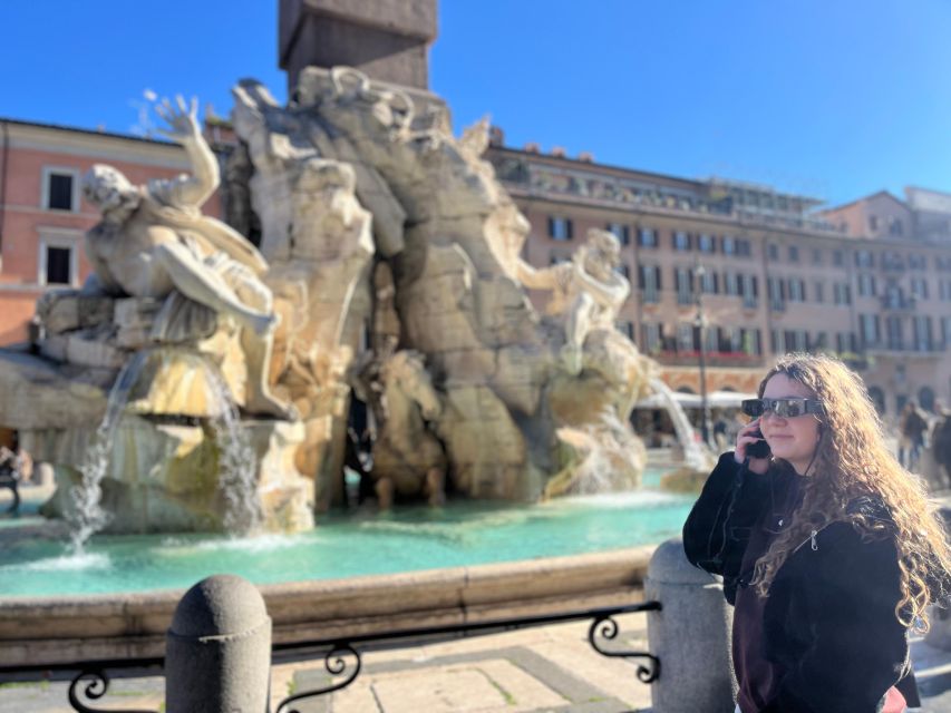 Rome: Navona Square Underground Ticket with Audio Guide - Optional Aperitif and Wine Tasting: When Food Makes Sense Here