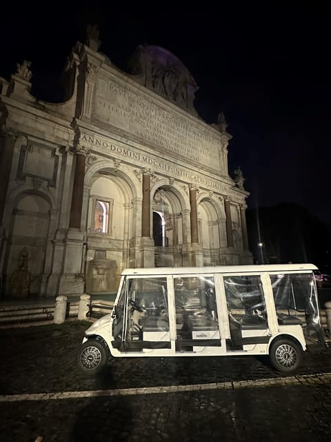 Rome Night Golf Cart Tour with Access to an Exclusive Dinner - Price and Value: What 141.61€ Actually Buys You