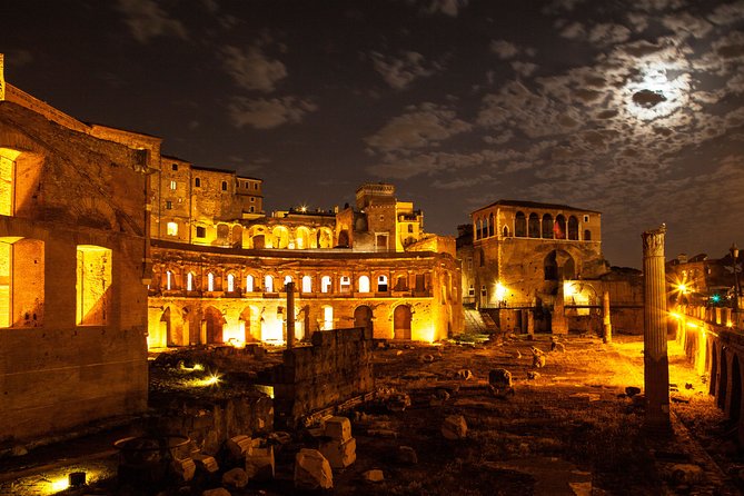 Rome Night Photo Tour - Roman Forum and Palatine Hill: photographing the scale in two moves