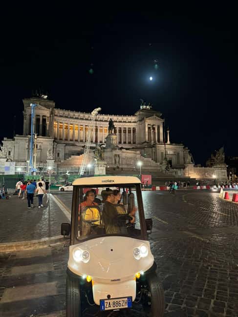 Rome: Nocturnal Golf Cart Tour - Pincio Terrace in Villa Borghese: Your First Big View