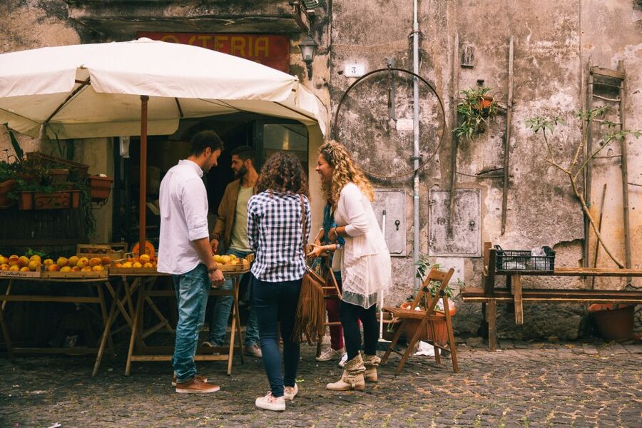 Rome: Off-the-Beaten-Track Private Walking Tour - A hidden library and secret garden, a pause from the street noise