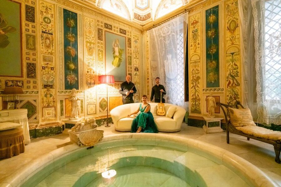 Rome: Opera Concert in Palazzo Doria Pamphilj - Optional dinner at Il piccolo Vicolo, near Navona and Largo Argentina