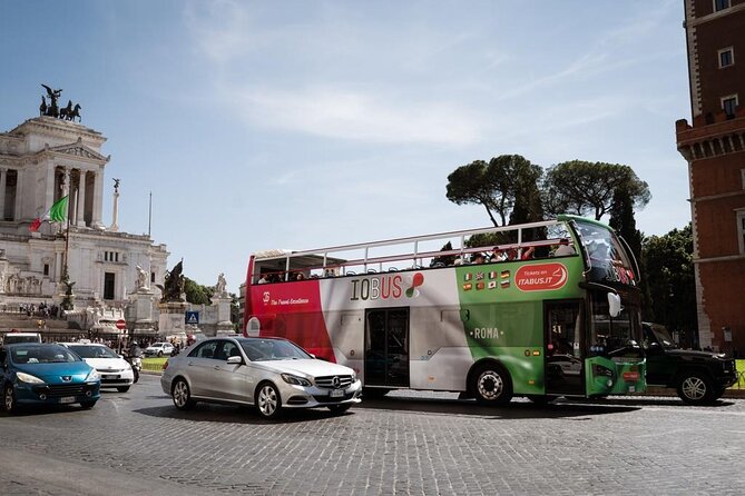 Rome: Panoramic sightseeing Bus Tour + City Highlights Audioguide - Your route from Via Marsala to Via Barberini, nine stops of Rome highlights