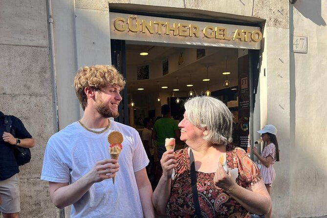 Rome Pantheon: Award Winning Gelato Tiramisu & Espresso Food Tour - Tazza d’Oro: historic café, espresso process, and granita di caffè con panna
