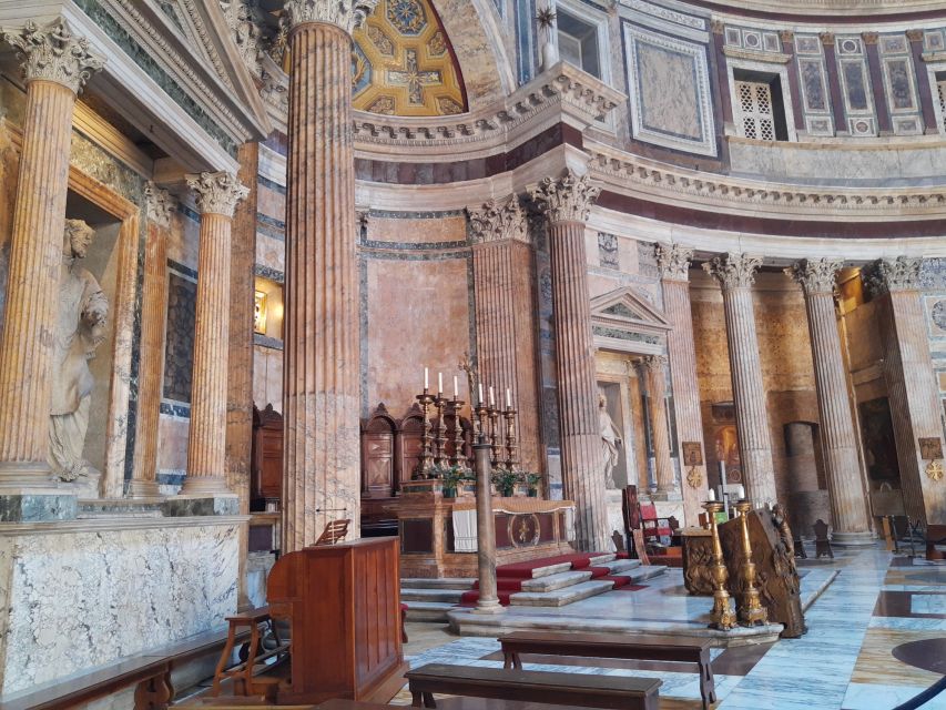 Rome: Pantheon Priority Entry Ticket & Audio Guide App - The App Adds Rome Beyond the Pantheon: Navona, Trevi, Spagna
