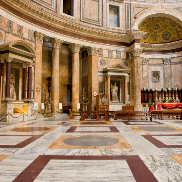 Rome: Pantheon Timeless Marvel Guided Tour with Entry Ticket - Key things you’ll notice on this Pantheon tour