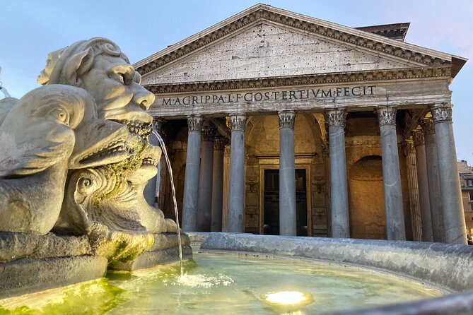 Rome: Pantheon, Trevi Fountain and Roman Squares Guided Tour - Pantheon: the dome, the engineering, and why skip-the-line matters