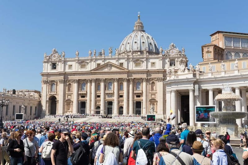 Rome: Papal Audience with Pope Leo XIV & Expert Guide - St. Peter’s Square: the setting and the pace you will feel