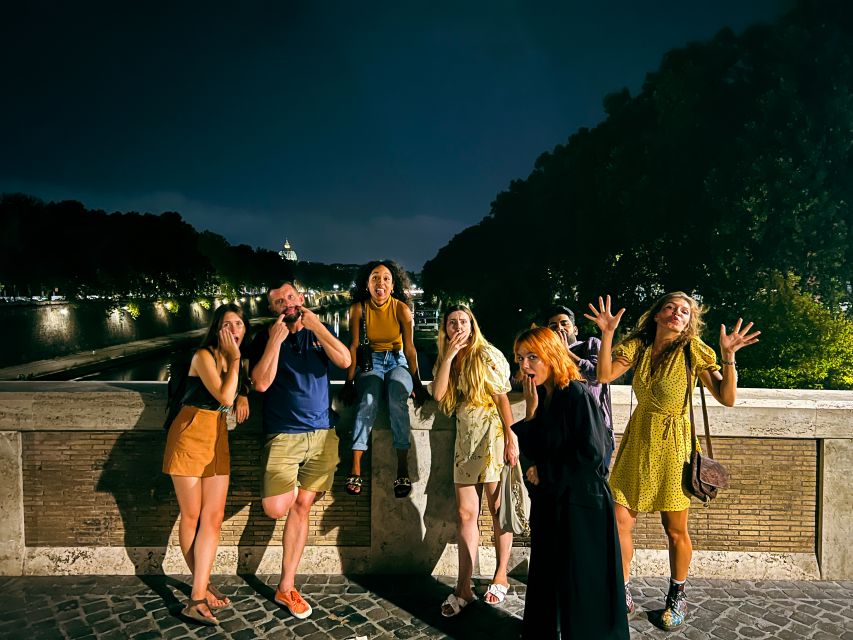 Rome: Paranormal Night Walking Tour & Secret Backstreets - Finale at Castel Sant’Angelo, Ending With a Real Landmark