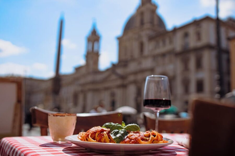Rome: Pasta and Tiramisu Cooking Class in Piazza Navona - Bruschetta, Drinks, and the Moment Your Pasta Becomes Dinner