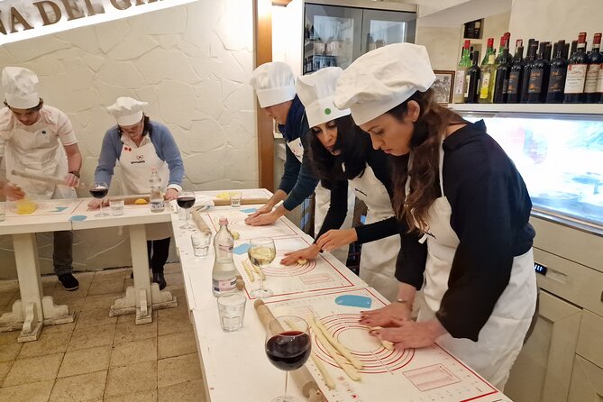 Rome: Pasta Cooking Class, Dinner & Wine in Authentic Restaurant - Small Group, Kids Welcome, and Dietary Reality Checks